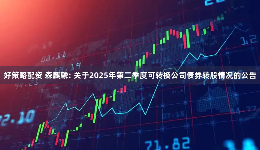 好策略配资 森麒麟: 关于2025年第二季度可转换公司债券转股情况的公告
