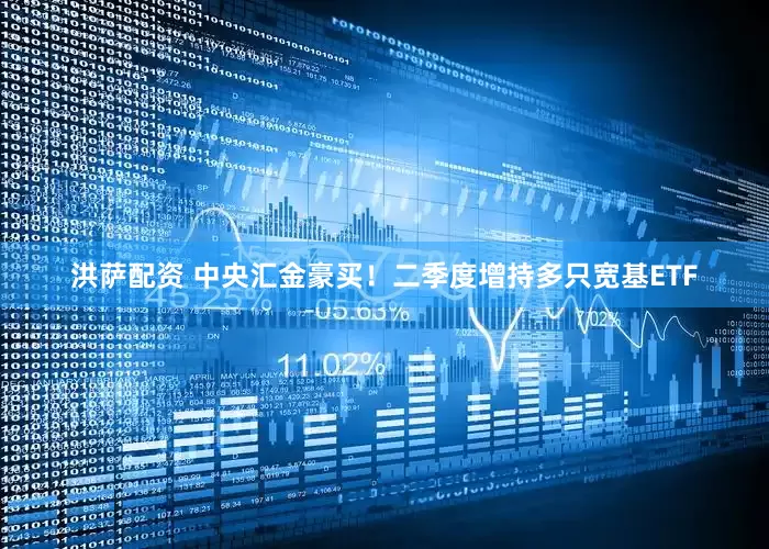 洪萨配资 中央汇金豪买！二季度增持多只宽基ETF